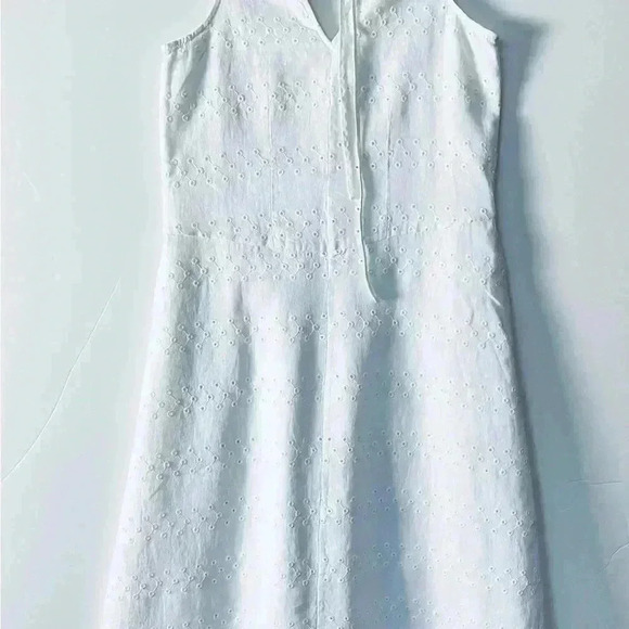NWT! Everlane The Linen Eyelet Maxi Dress - Picture 4 of 10